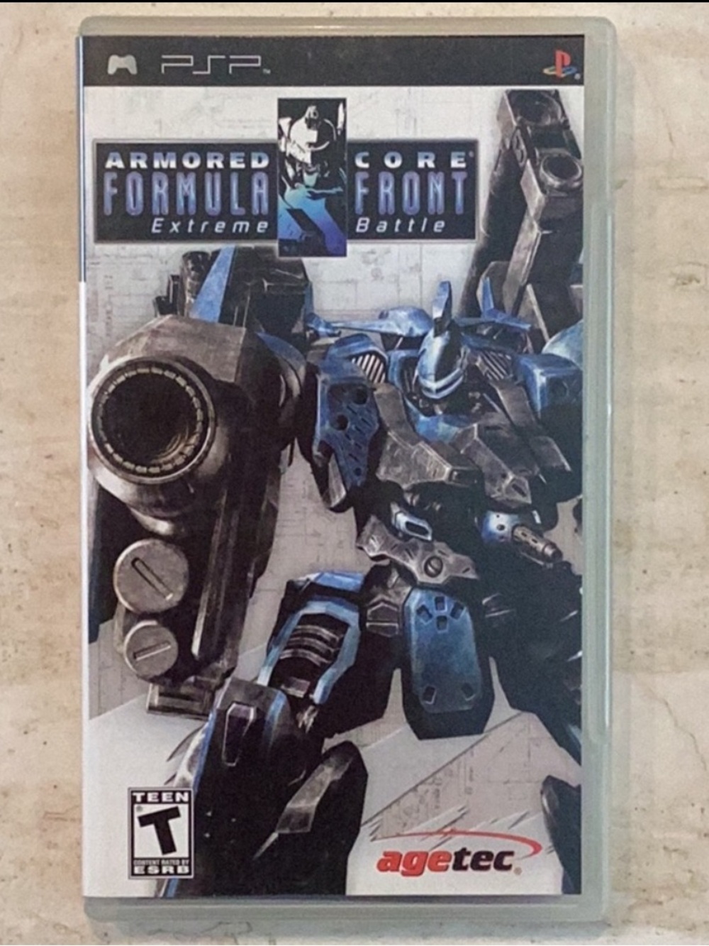 Armored Core Formula Front Extreme Battle Sony PSP PlayStation Game Tested
